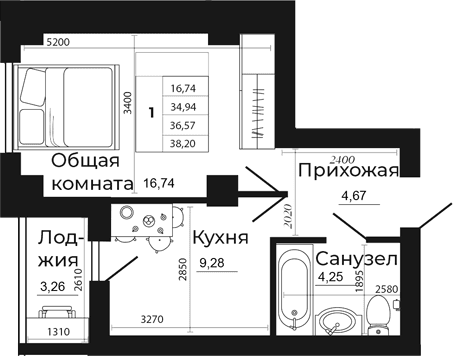Планировка 22