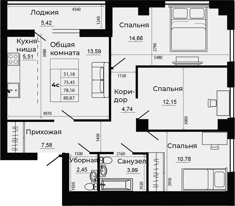 Планировка 15