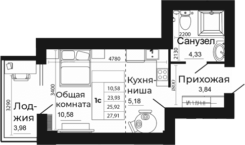 Планировка 18