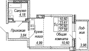 Планировка 38