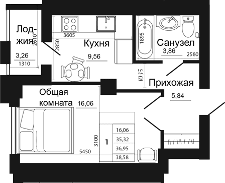 Планировка 23
