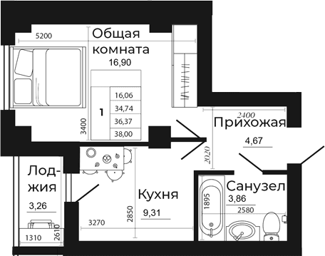 Планировка 20