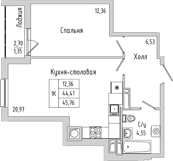 Планировка 36