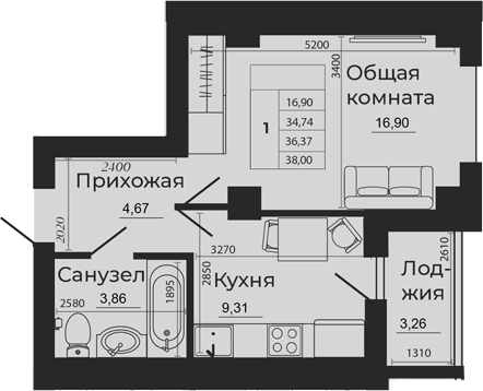Планировка 3